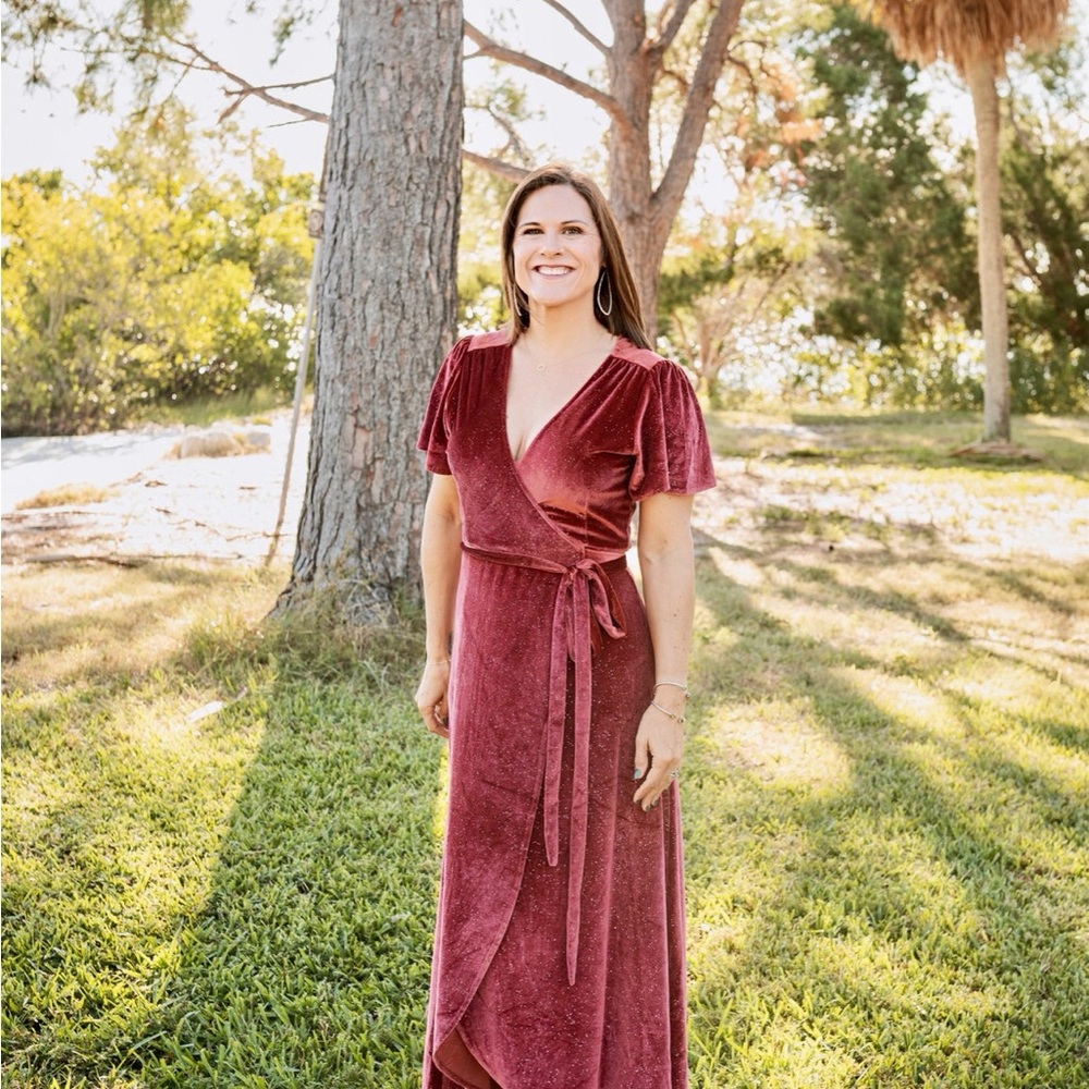 Baltic Born Rust High Low Dress